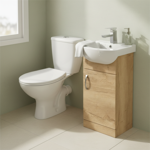 Ikoma 450mm Vanity, Vitra Toilet and Haworth Tap Deal