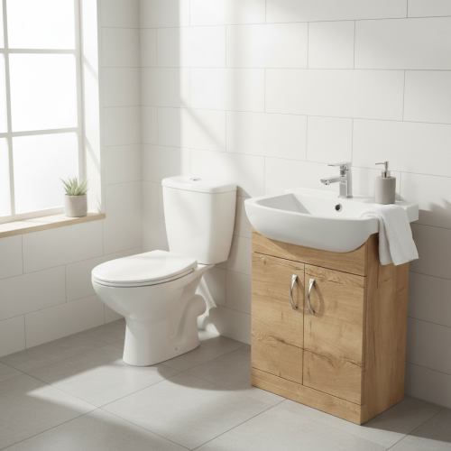Ikoma 650mm Vanity, Vitra Toilet and Haworth Tap Deal
