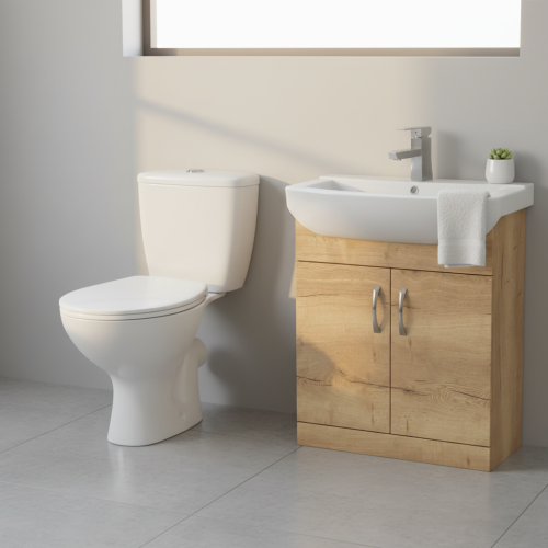 Ikoma 750mm Vanity, Vitra Toilet and Haworth Tap Deal