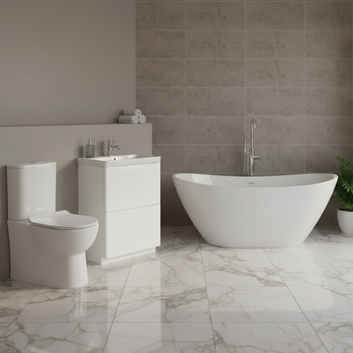 Taha Modern Freestanding Bath Suite (11927)