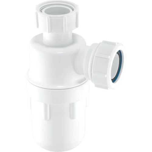 McAlpine 75mm Water Seal Bottle Trap with Multifit Outlet 1 1/2" (21397)