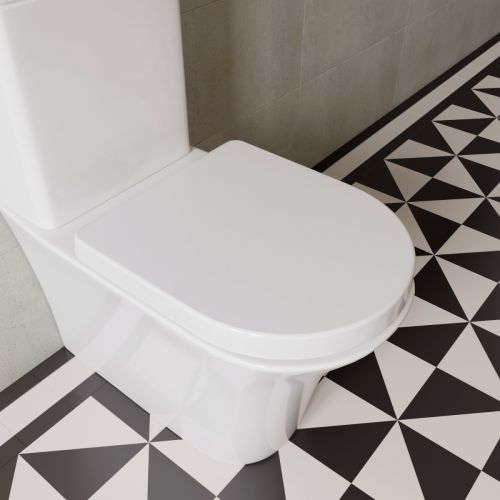 Croydex Eyre Toilet Seat with Soft Close and Quick Release (12809)