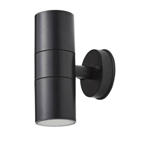 Forum Coast CZ-25144-BLK Neso Twin LED Wall Light - Black (5474)