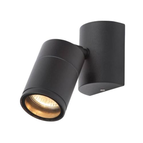 Forum Coast CZ-29321-BLK Islay Single LED Wall Light - Black (11942)