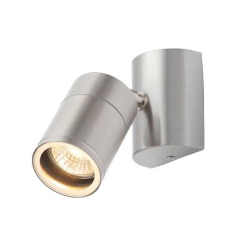 Forum Coast CZ-29321-SST Islay Single LED Wall Light - Stainless Steel (11943)