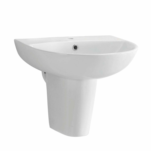 Deia/Belini 500mm Basin & Semi Pedestal
