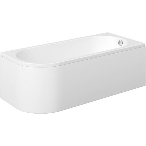 Ari Design Nyra J Shape 1700x725x600mm Bath with Legs (RH)