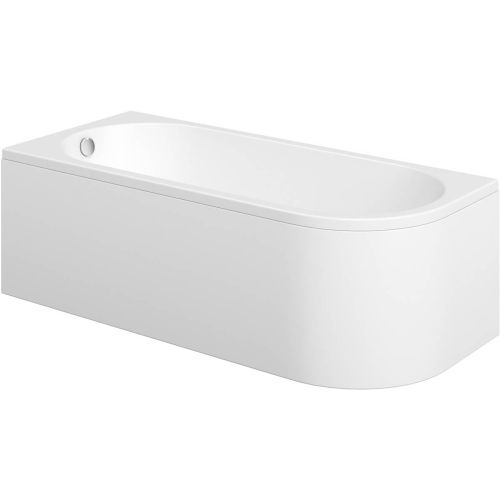 Ari Design Nyra J Shape 1500x725x600mm Bath with Legs (LH)