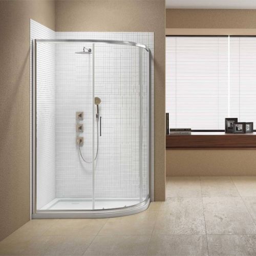 Merlyn Vivid Sublime 1000x800mm 1 Door Offset Quadrant