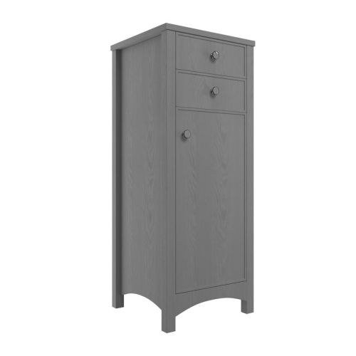 Moods Bathrooms to Love Lucia Tall Storage Unit - Grey Ash (10908)