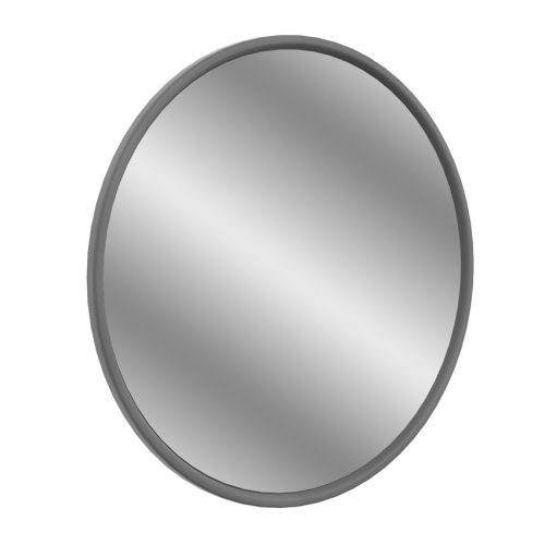 Ari Design Asher 550x550mm Round Mirror - Grey Ash