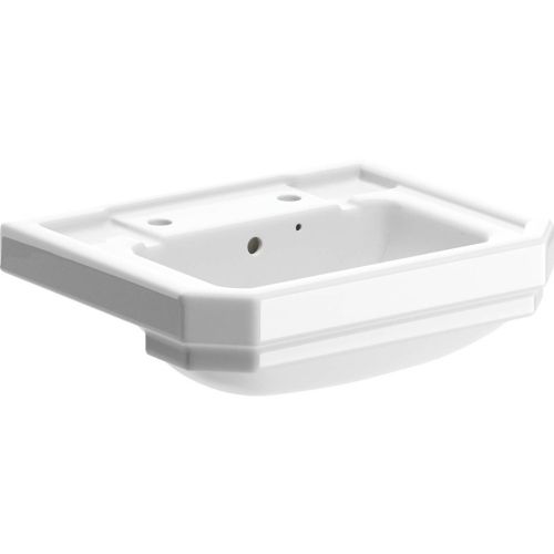 Ari Design London 500x450mm 2 Tap Hole Semi Recessed Basin