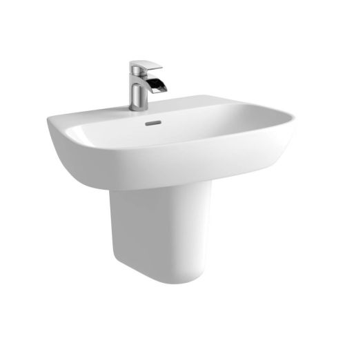 Ari Design Talinn 600x400mm 1 Tap Hole Basin & Semi Pedestal