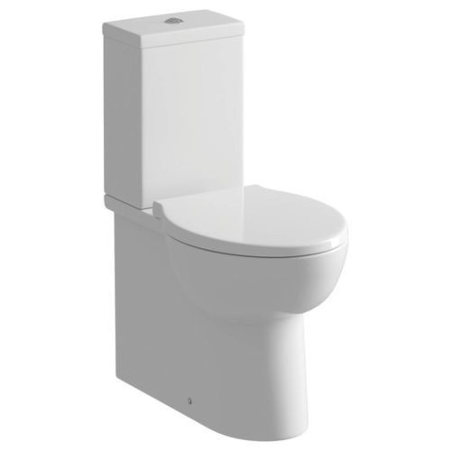 Ari Design Madrid Fully Back to Wall Close Coupled Toilet with Soft Close Seat