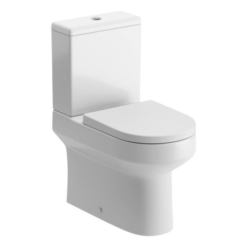 Ari Design Lisbon Close Coupled Fully Shrouded Toilet & Soft Close Seat
