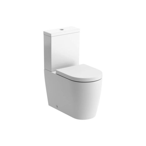 Ari Design Budapest Rimless Fully Back to Wall Comfort Height Toilet & Soft Close Seat