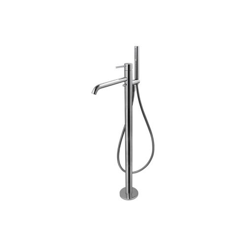 Vema Maira Floor Standing Bath Filler - Chrome