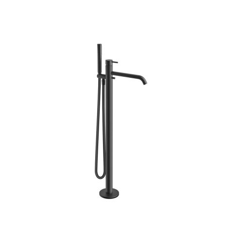 Vema Maira Floor Standing Bath Filler - Matt Black