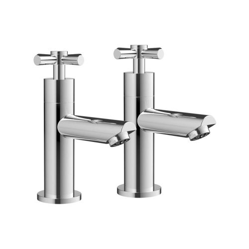 Ari Design Kross Bath Taps - Chrome