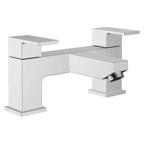 Ari Design Qube Bath Filler - Chrome