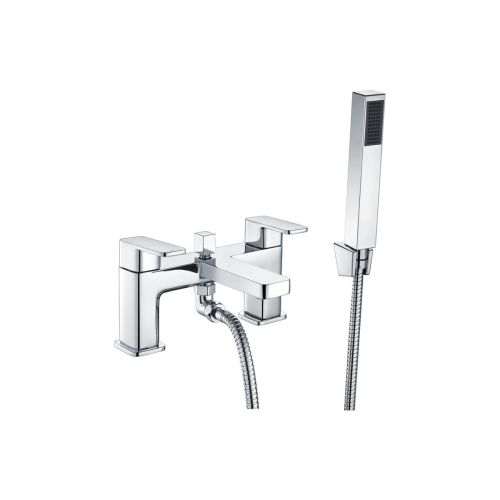 Ari Design Ria Bath/Shower Mixer & Bracket - Chrome