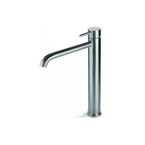 Vema Tiber Tall Basin Mixer - Stainless Steel