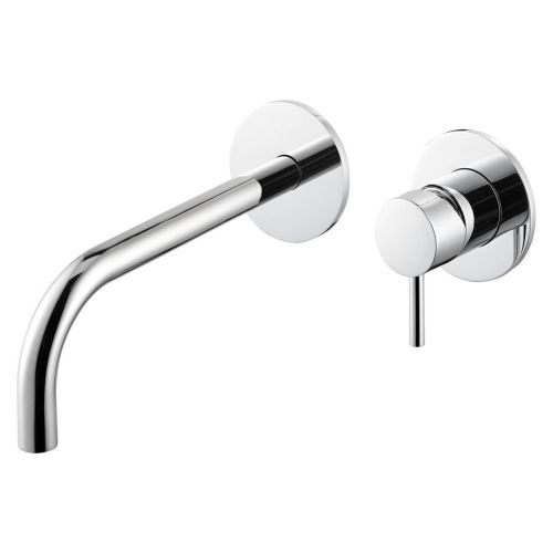 Vema Maira Wall Mounted Basin Mixer - Chrome