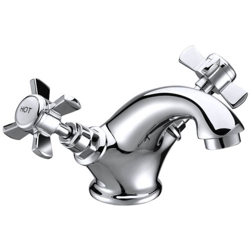 Ari Design Classique Basin Mixer & Waste - Chrome