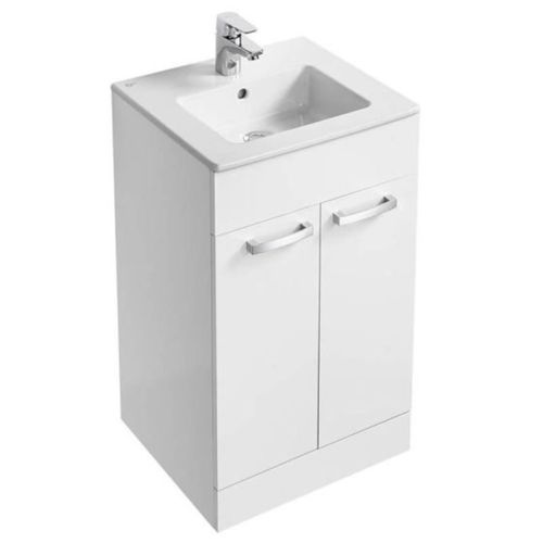 Ideal Standard Tempo 500mm Floorstanding Vanity Unit & Basin - Gloss White (20712)