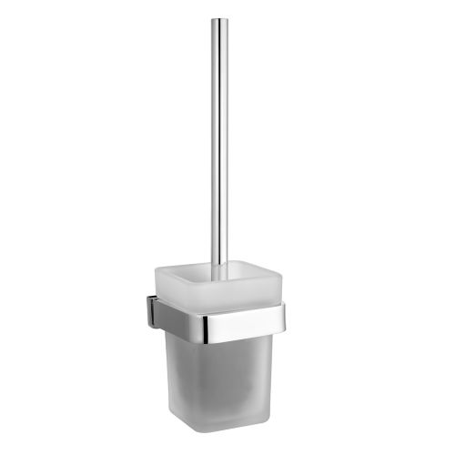 Eliseo Ricci Vesu Toilet Brush & Holder - Chrome