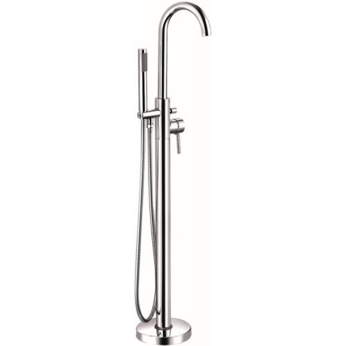 Eliseo Ricci Curve Floor Standing Bath Shower Mixer (11109)