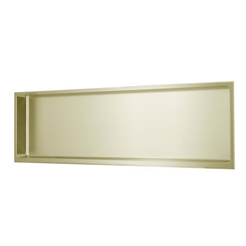 Eliseo Ricci Stainless Steel Recess Shelf (910mm x 300mm) - Brushed Brass