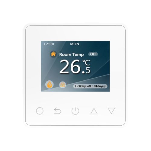 Programmable Timerstat for Electrial Underfloor Heating - White