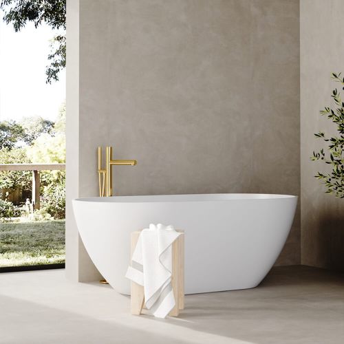 Viktor Benson Aria Stone 1750mm Modern Freestanding Bath