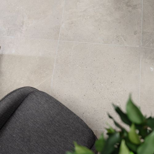 Glamstone Beige 75 x 75cm Rectified Porcelain Tile - 1.1sqm perbox (13484)