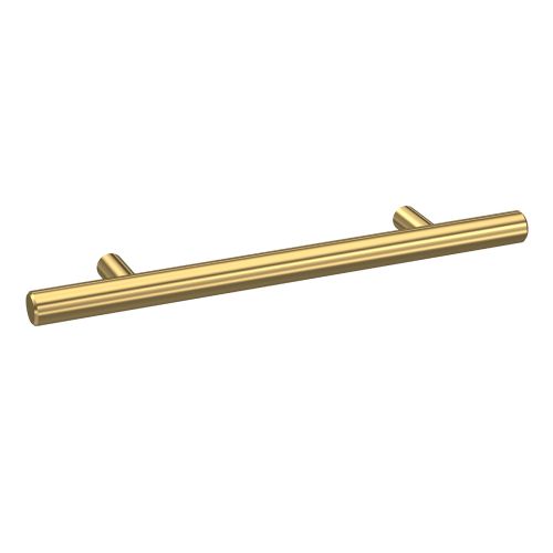 156mm T-Bar Handle - Brushed Brass (21336)