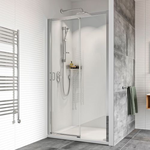 Roman Haven8 1700mm Level Access Sliding Shower Door - Left Hand (12924)