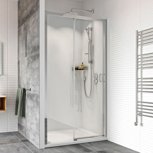 Roman Haven8 1100mm Level Access Sliding Shower Door - Right Hand (12926)