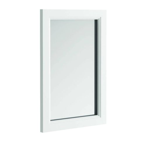 Harrogate 600 x 900mm Wall Mirror - Arctic White (15687)