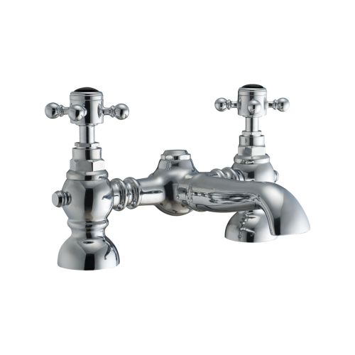 Harrogate Brassware Bath Filler  - Chrome (15966)