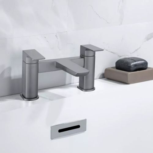 Eliseo Ricci Vesu II Bath Filler - Gunmetal (22082)