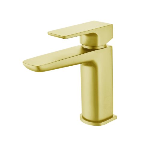 Eliseo Ricci Vesu Basin Mixer - Brushed Brass (15673)