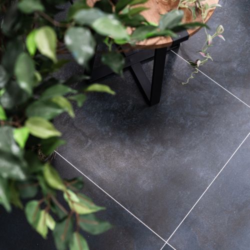 Iron Blue Matt 60 x 120cm Rectified Porcelain Tile - 1.44sqm perbox