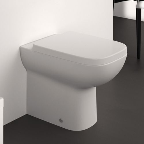 Ideal Standard i.life A Rimless Back to Wall Toilet & Soft Close Seat (20702)