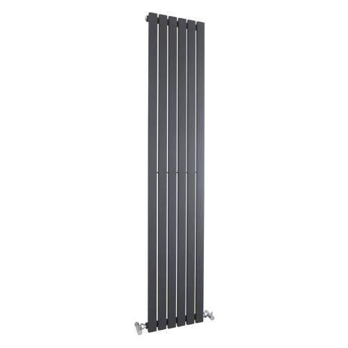 Hudson Reed Panel Single Panel Designer Radiator - Anthracite (18481)