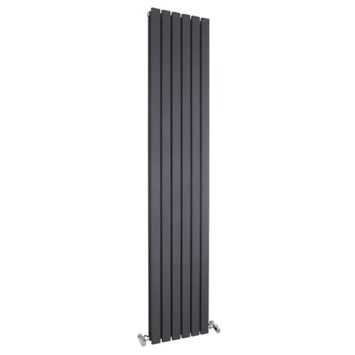 Hudson Reed Panel Double Panel Designer Radiator - Anthracite (18482)