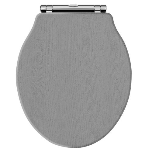 Hudson Reed Traditional Old London Storm Grey Ryther Toilet Seat