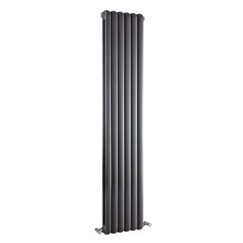 Hudson ReedSalvia Designer Radiator - Anthracite 1800x383mm (18527)