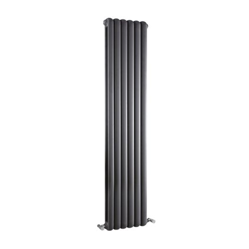 Hudson ReedSalvia Designer Radiator - Anthracite 1500x383mm (18528)