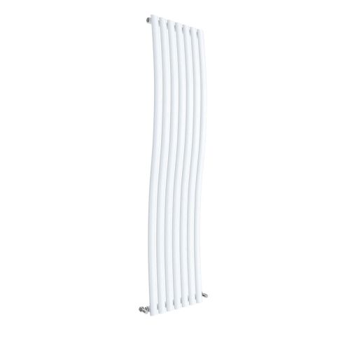 Hudson Reed Revive Wave Designer Radiator 1785 x 413mm - Gloss White (18615)